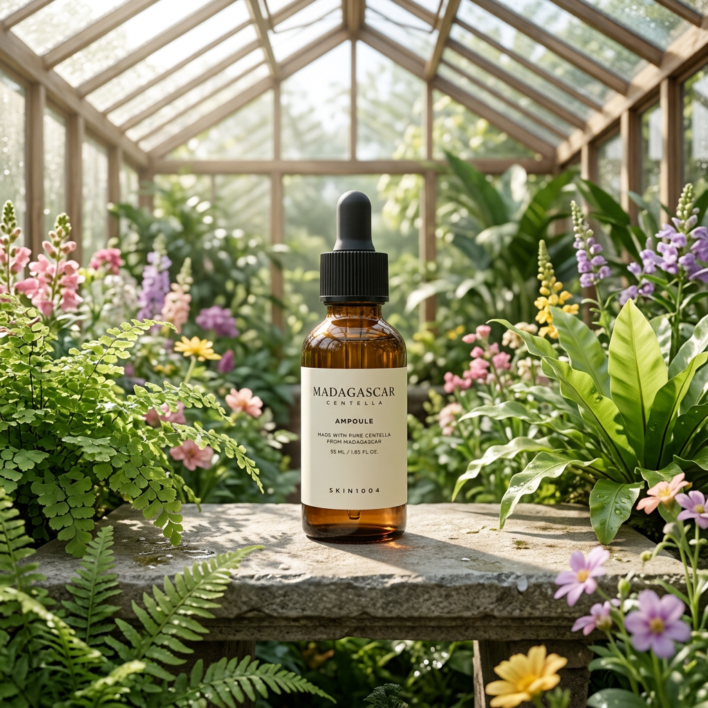 Botanical product scene example