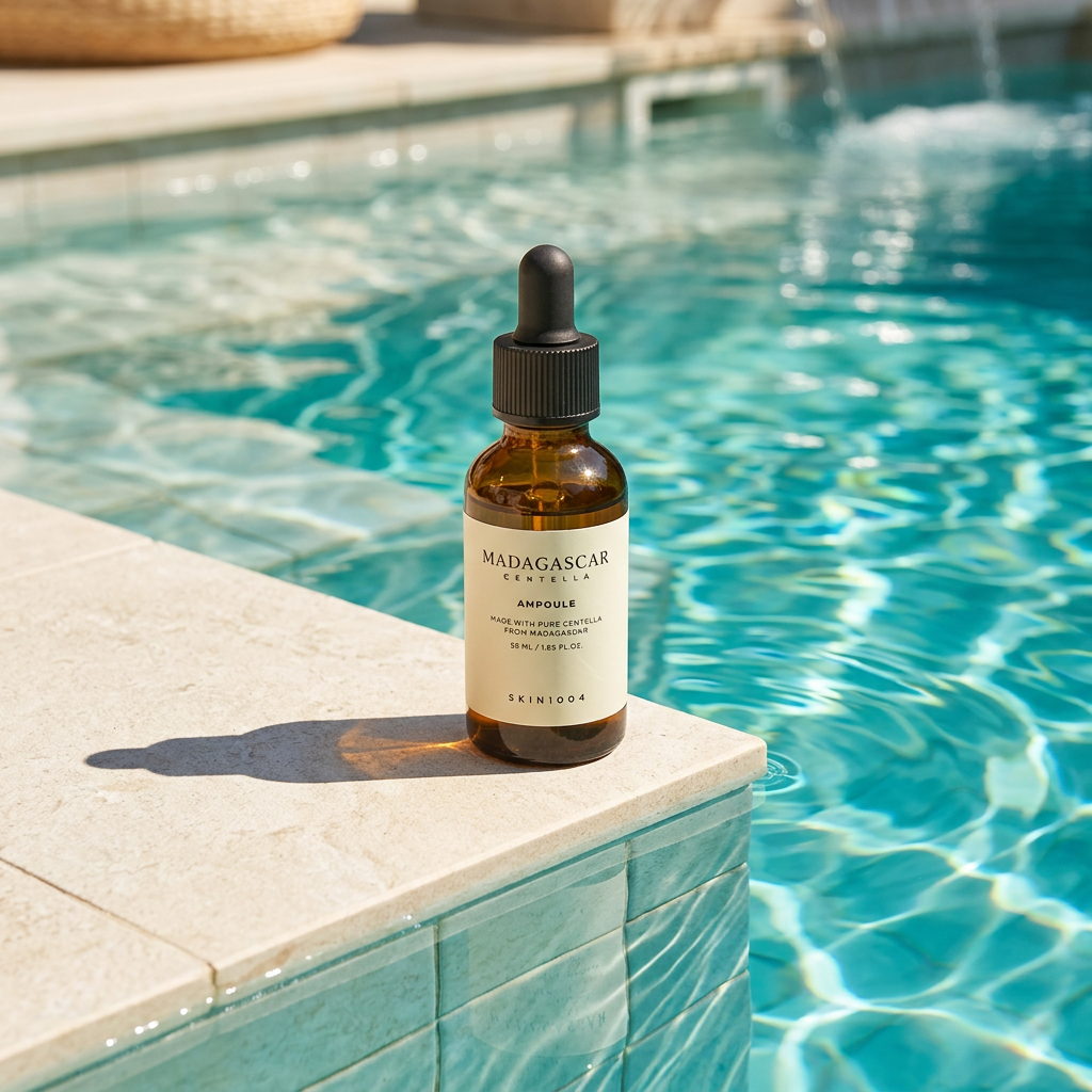 Poolside product scene example