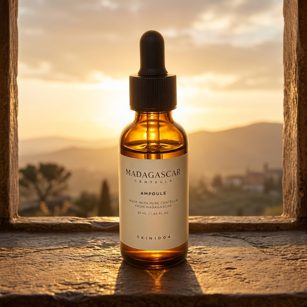 Sunset product scene example